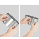 Maxbell Cake Mould Ring with Scaling DIY Pastry Tool Stainless Steel for Cake Pastry