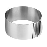 Maxbell Cake Mould Ring with Scaling DIY Pastry Tool Stainless Steel for Cake Pastry