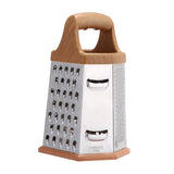 Maxbell Box Grater Kitchenware Food Shredder for Cheese Potatoes Ginger 8inch