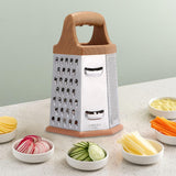 Maxbell Box Grater Kitchenware Food Shredder for Cheese Potatoes Ginger 8inch
