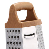 Maxbell Box Grater Kitchenware Food Shredder for Cheese Potatoes Ginger 8inch