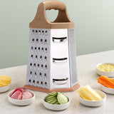 Maxbell Box Grater Kitchenware Food Shredder for Cheese Potatoes Ginger 9inch
