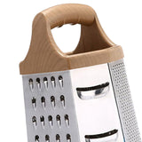 Maxbell Box Grater Kitchenware Food Shredder for Cheese Potatoes Ginger 9inch