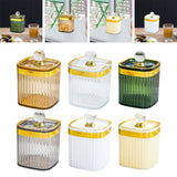 Maxbell Food Storage Container Jar with Lid Food Canister for Spice Serving Tea Brown