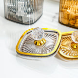 Maxbell Food Storage Container Jar with Lid Food Canister for Spice Serving Tea Brown