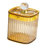 Maxbell Food Storage Container Jar with Lid Food Canister for Spice Serving Tea Brown