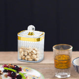 Maxbell Food Storage Container Jar with Lid Food Canister for Spice Serving Tea Gold