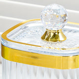 Maxbell Food Storage Container Jar with Lid Food Canister for Spice Serving Tea Gold