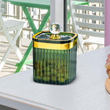 Maxbell Food Storage Container Jar with Lid Food Canister for Spice Serving Tea Green