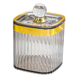 Maxbell Food Storage Container Jar with Lid Food Canister for Spice Serving Tea Gray