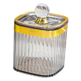 Maxbell Food Storage Container Jar with Lid Food Canister for Spice Serving Tea Gray