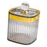 Maxbell Food Storage Container Jar with Lid Food Canister for Spice Serving Tea Gray