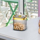 Maxbell Food Storage Container Jar with Lid Food Canister for Spice Serving Tea Gray