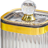 Maxbell Food Storage Container Jar with Lid Food Canister for Spice Serving Tea Gray