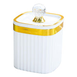 Maxbell Food Storage Container Jar with Lid Food Canister for Spice Serving Tea White