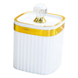 Maxbell Food Storage Container Jar with Lid Food Canister for Spice Serving Tea White