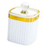 Maxbell Food Storage Container Jar with Lid Food Canister for Spice Serving Tea White