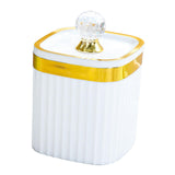 Maxbell Food Storage Container Jar with Lid Food Canister for Spice Serving Tea White