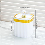 Maxbell Food Storage Container Jar with Lid Food Canister for Spice Serving Tea White