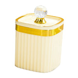 Maxbell Food Storage Container Jar with Lid Food Canister for Spice Serving Tea Yellow
