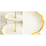 Maxbell Cupcake Stand Dessert Fruit Candy Display Plate for Countertop Desktop Party S