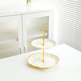 Maxbell Cupcake Stand Dessert Fruit Candy Display Plate for Countertop Desktop Party S