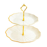 Maxbell Cupcake Stand Dessert Fruit Candy Display Plate for Countertop Desktop Party M