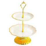 Maxbell Cupcake Stand Dessert Fruit Candy Display Plate for Countertop Desktop Party S with Foot