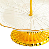 Maxbell Cupcake Stand Dessert Fruit Candy Display Plate for Countertop Desktop Party M with Foot