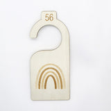 Maxbell 8 Pieces Baby Closet Dividers Clothes Organizers for Daily Use Room Birthday