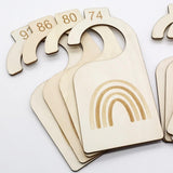 Maxbell 8 Pieces Baby Closet Dividers Clothes Organizers for Daily Use Room Birthday