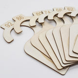 Maxbell 8 Pieces Baby Closet Dividers Clothes Organizers for Daily Use Room Birthday