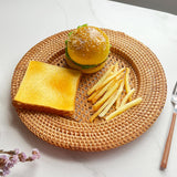 Maxbell Food Snack Serving Basket Footed Fruit Basket for Makeup Picnic Coffee Table