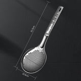 Maxbell Stainless Steel Skimmer Slotted Spoon Spaghetti Drain Spoon for Pasta Baking