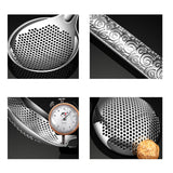 Maxbell Stainless Steel Skimmer Slotted Spoon Spaghetti Drain Spoon for Pasta Baking