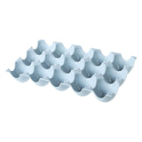 Maxbell 15 Cup Egg Holder Box Kitchen Egg Storage Box for Countertop Kitchen Cabinet Blue