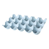 Maxbell 15 Cup Egg Holder Box Kitchen Egg Storage Box for Countertop Kitchen Cabinet Blue