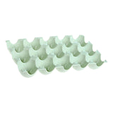 Maxbell 15 Cup Egg Holder Box Kitchen Egg Storage Box for Countertop Kitchen Cabinet Green