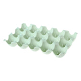 Maxbell 15 Cup Egg Holder Box Kitchen Egg Storage Box for Countertop Kitchen Cabinet Green