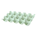 Maxbell 15 Cup Egg Holder Box Kitchen Egg Storage Box for Countertop Kitchen Cabinet Green