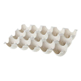 Maxbell 15 Cup Egg Holder Box Kitchen Egg Storage Box for Countertop Kitchen Cabinet Beige