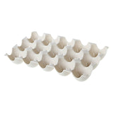 Maxbell 15 Cup Egg Holder Box Kitchen Egg Storage Box for Countertop Kitchen Cabinet Beige