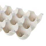 Maxbell 15 Cup Egg Holder Box Kitchen Egg Storage Box for Countertop Kitchen Cabinet Beige