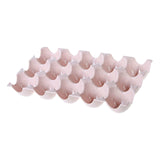 Maxbell 15 Cup Egg Holder Box Kitchen Egg Storage Box for Countertop Kitchen Cabinet Pink