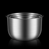 Maxbell Stainless Steel Basin Space Saving Cooking Bowl for Dessert Prepping Kitchen 16.5cm