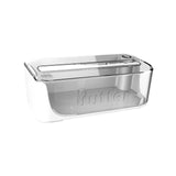 Maxbell Butter Keeper Easy to Use Butter Cutting Box for Dining Table Kitchen Baking White