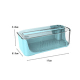 Maxbell Butter Keeper Easy to Use Butter Cutting Box for Dining Table Kitchen Baking Blue