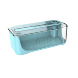 Maxbell Butter Keeper Easy to Use Butter Cutting Box for Dining Table Kitchen Baking Blue