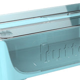 Maxbell Butter Keeper Easy to Use Butter Cutting Box for Dining Table Kitchen Baking Blue