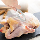 Maxbell Garlic Peeler Serving Appetizers Tongs Cooking Tool Manual Fish Bone Tweezer